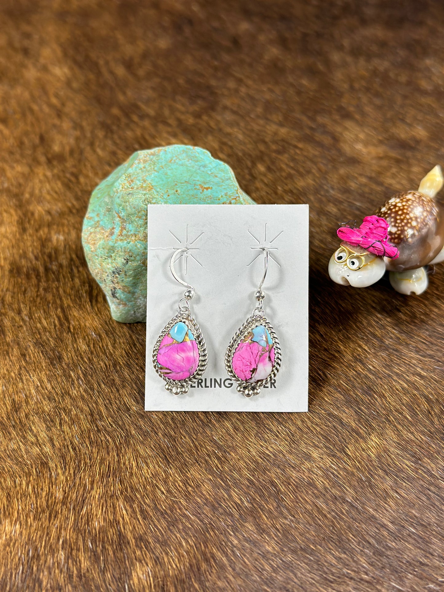Cotton Candy Dangle Earring