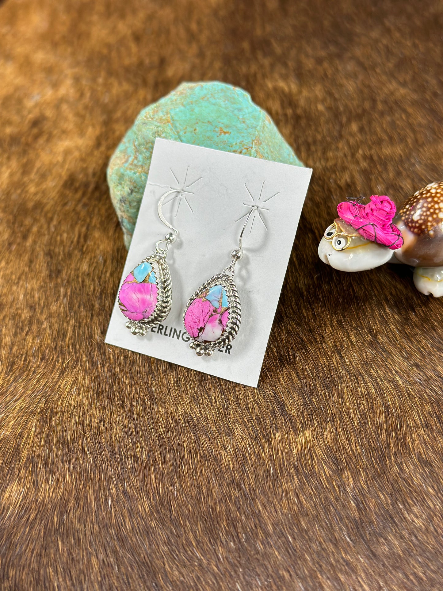 Cotton Candy Dangle Earring