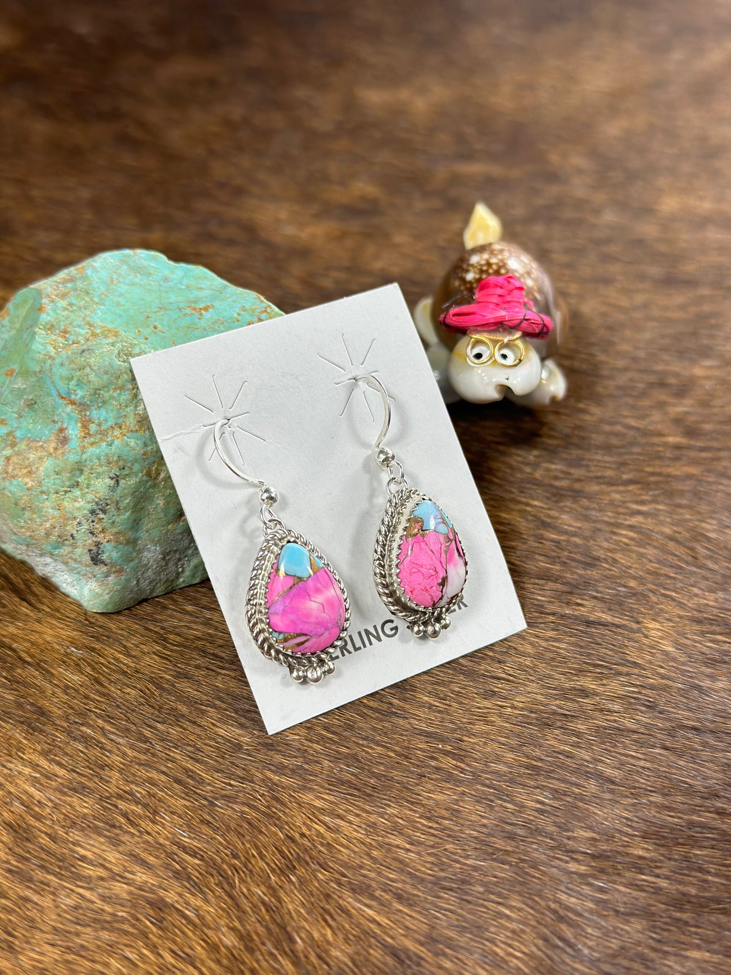 Cotton Candy Dangle Earring