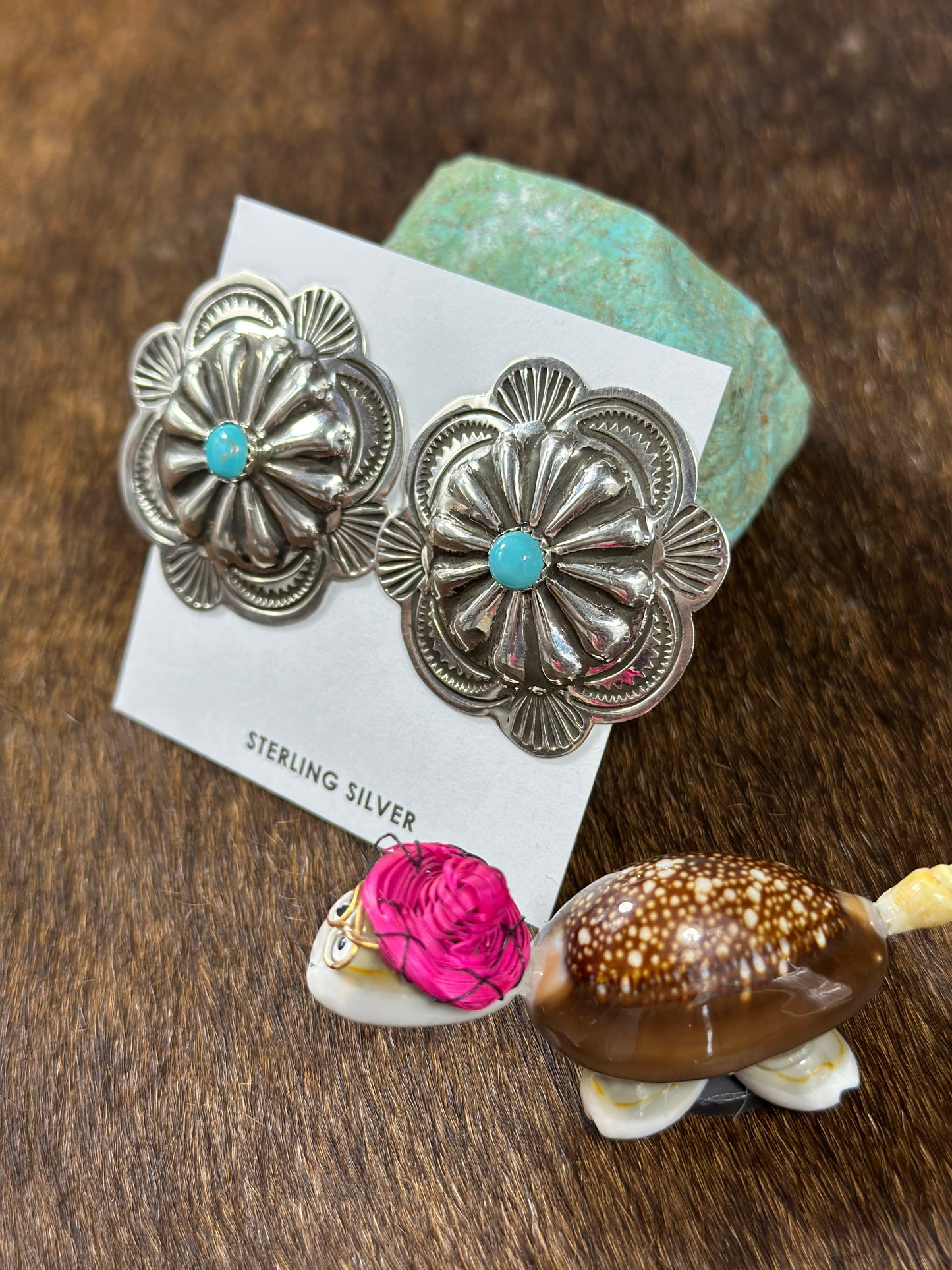 Kingman Concho Earring