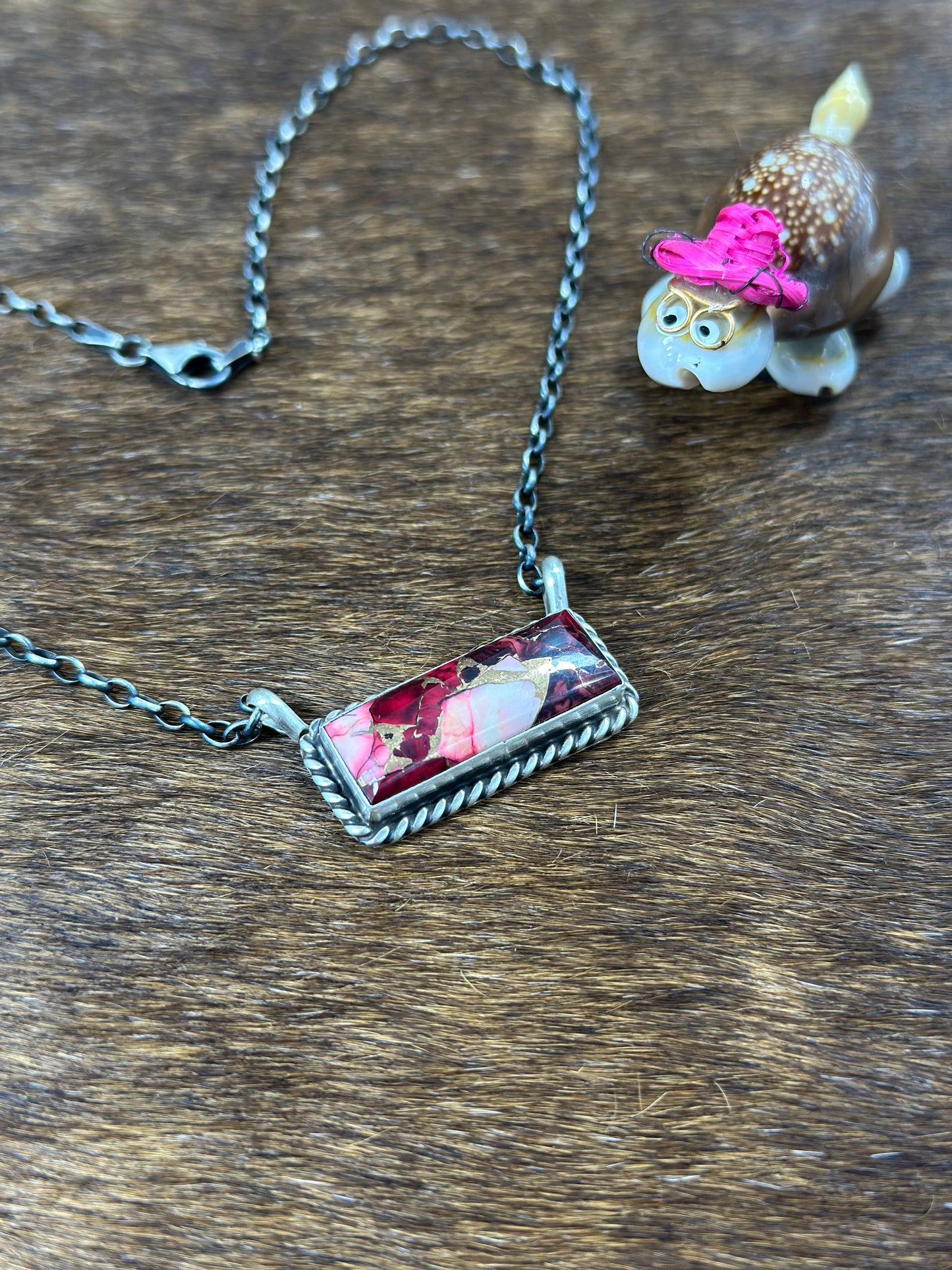 Dalia Rose Bar Necklace