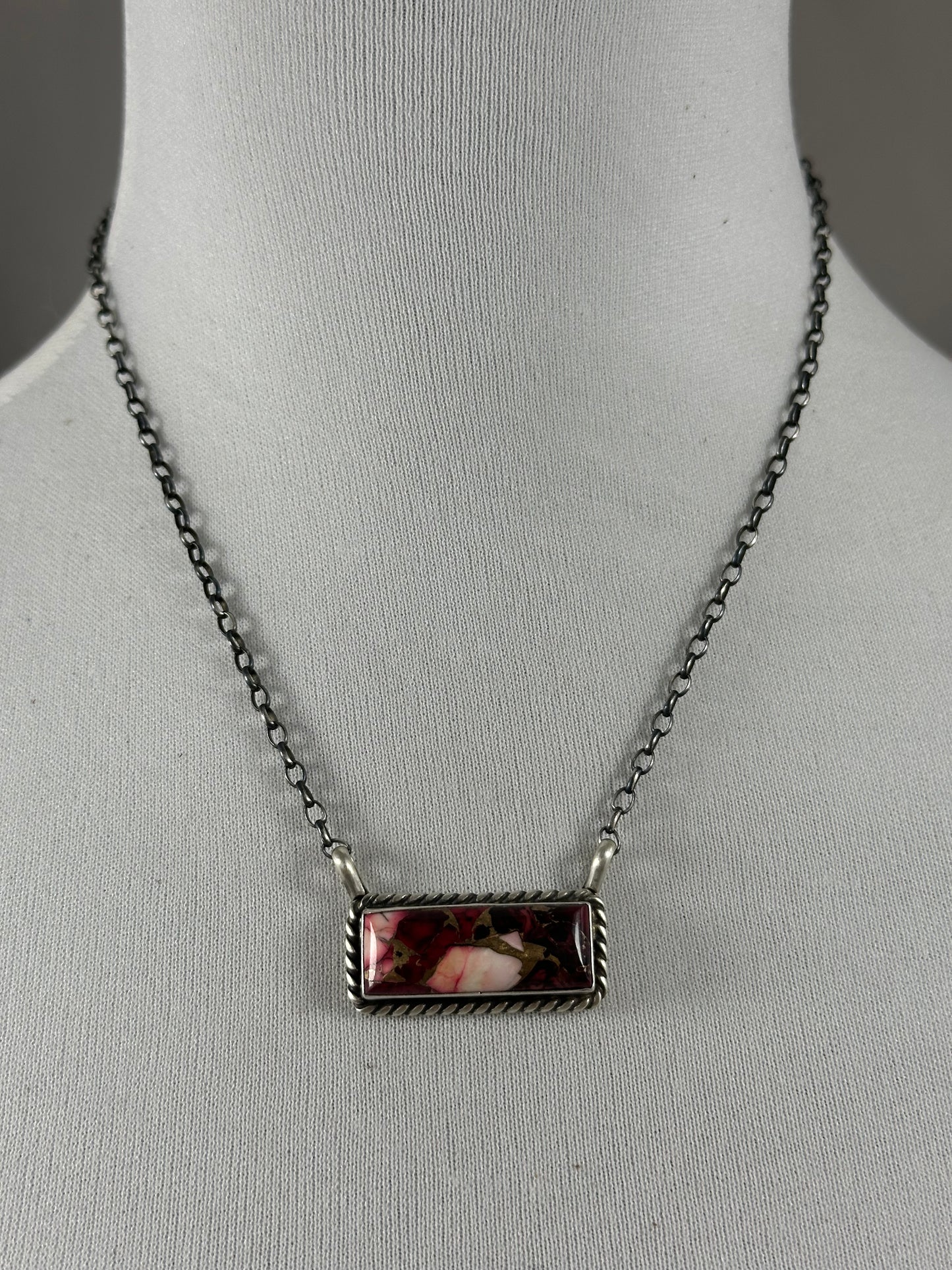 Dalia Rose Bar Necklace