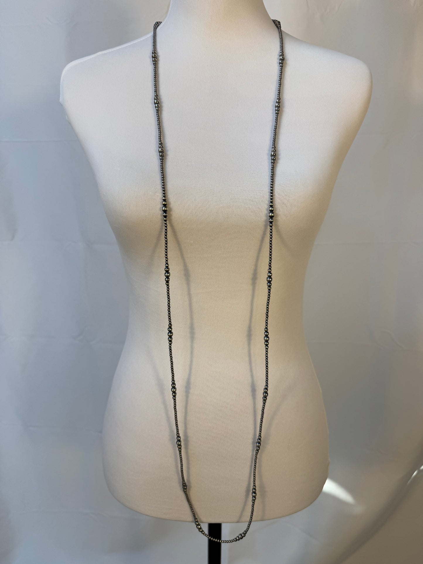 3-6 mm Variated "Navajo Style" Sterling Pearls