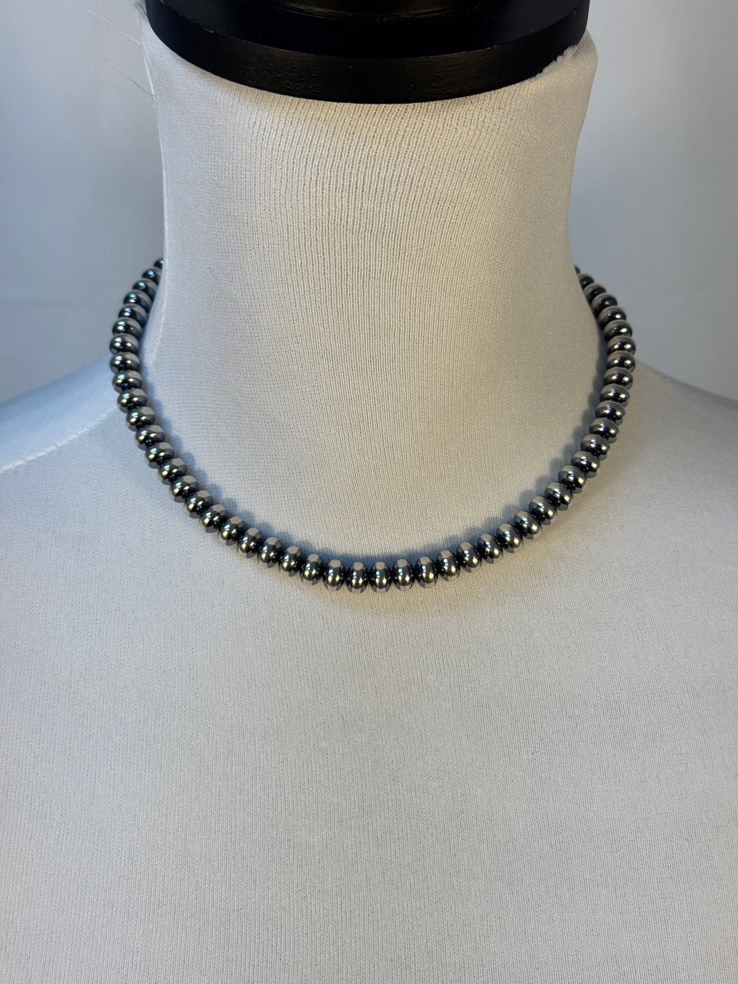 8MM Rondelle Sterling Pearls