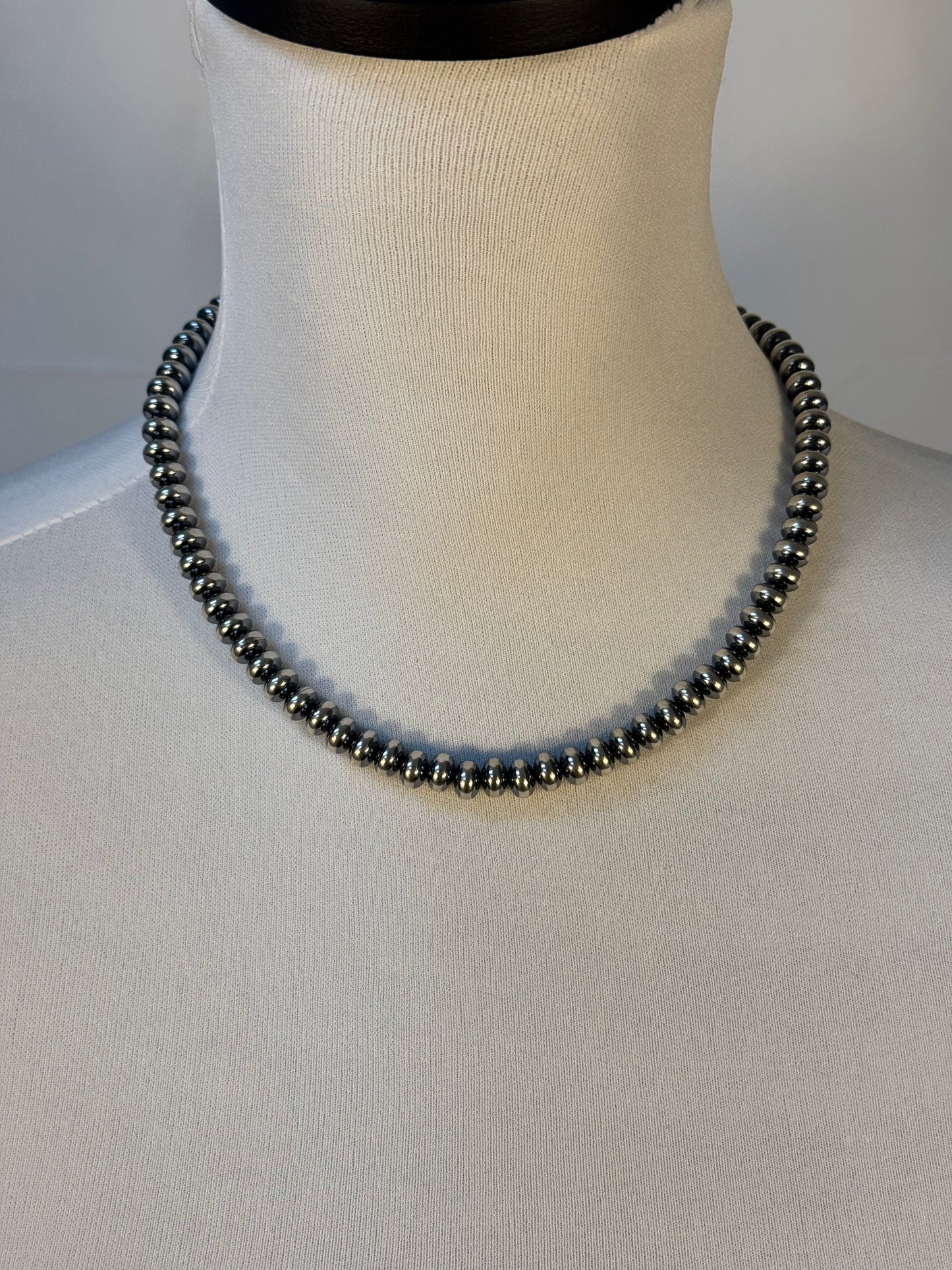 8MM Rondelle Sterling Pearls