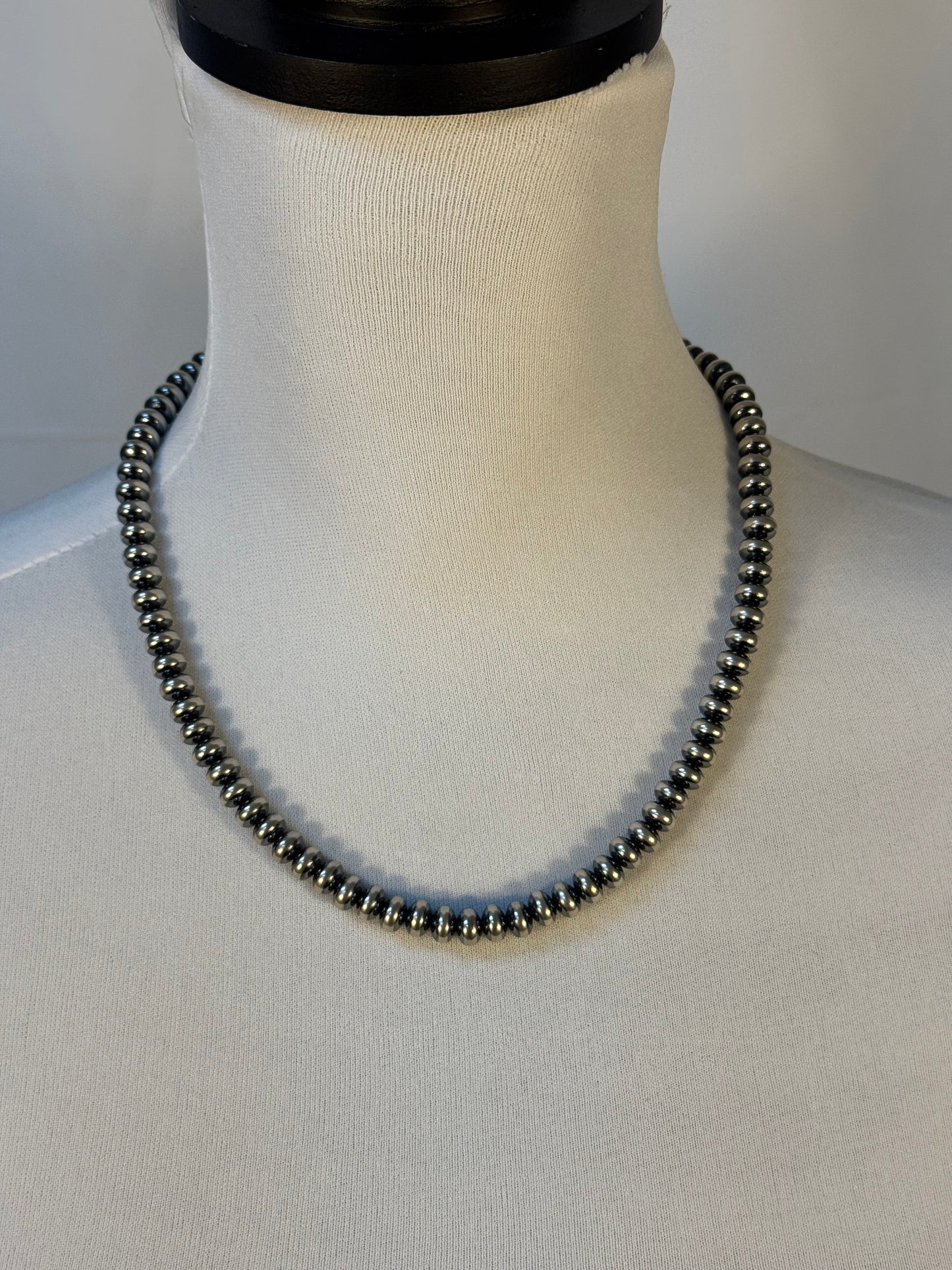 8MM Rondelle Sterling Pearls