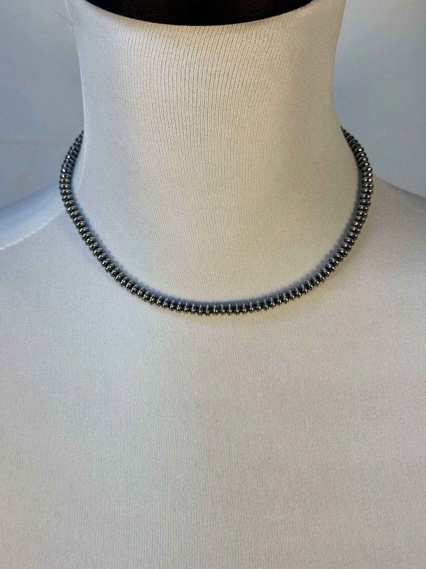 4MM Rondelle Sterling Pearls