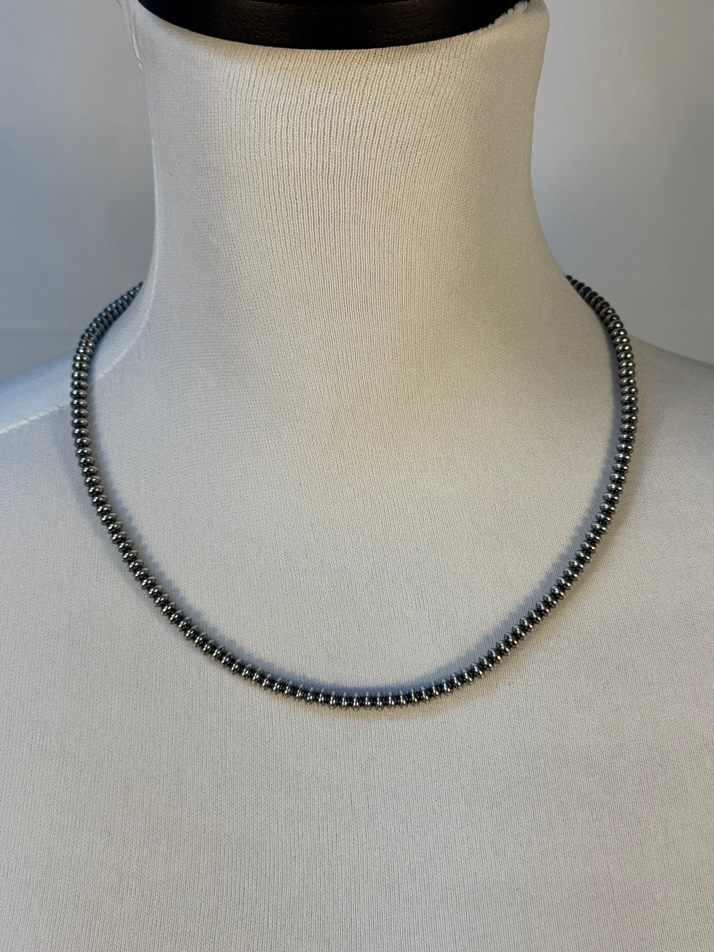 4MM Rondelle Sterling Pearls
