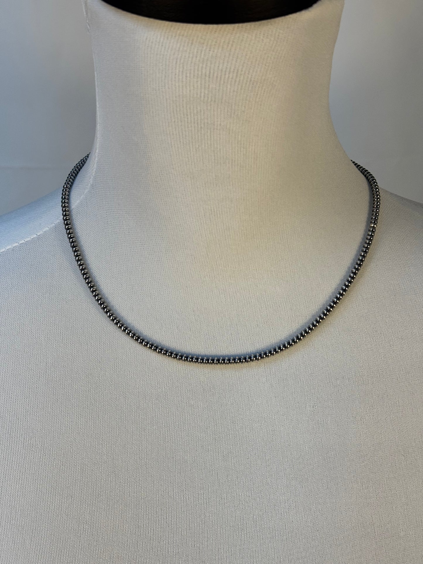 3MM Rondelle Sterling Pearls