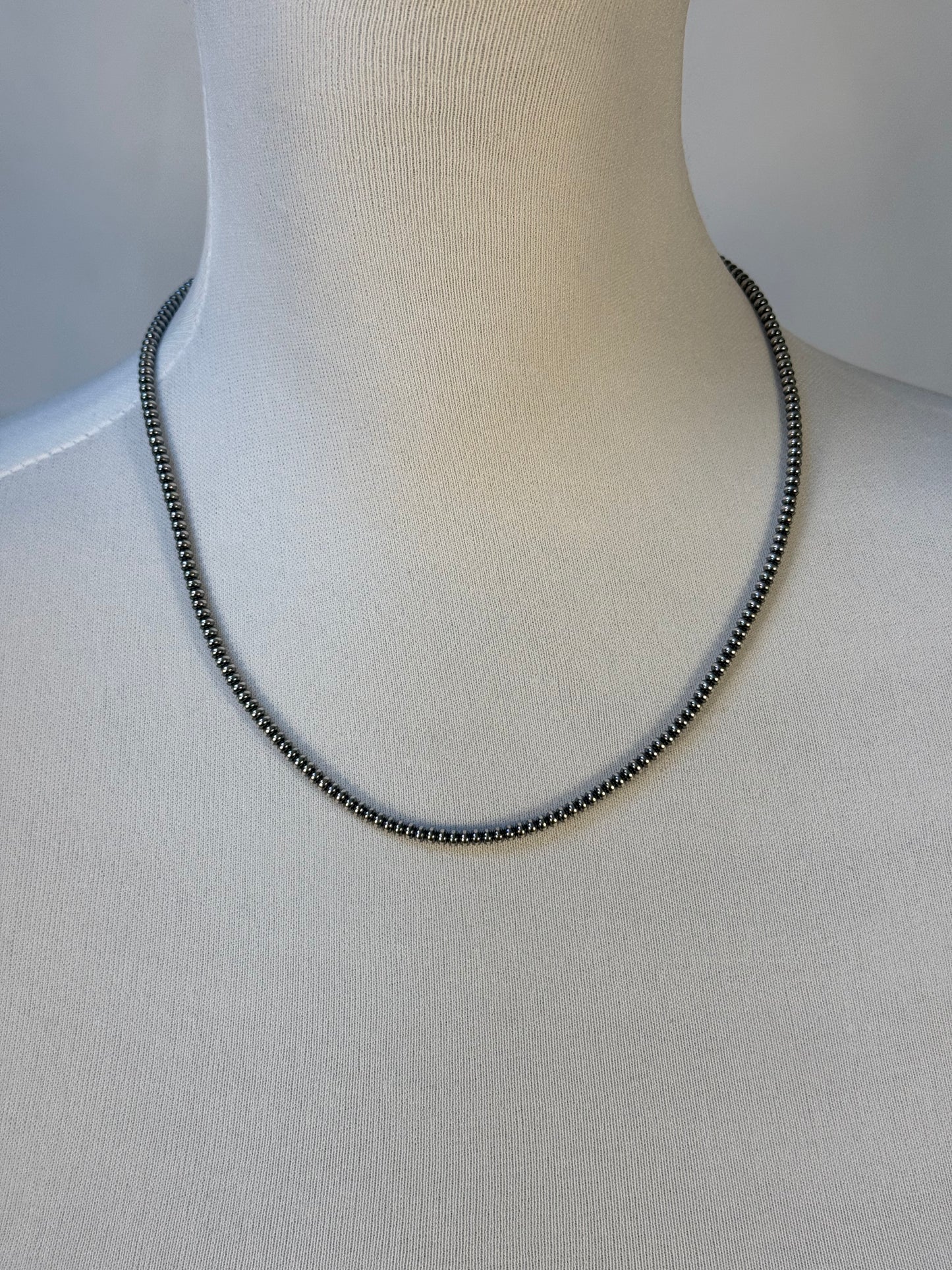 3MM Rondelle Sterling Pearls