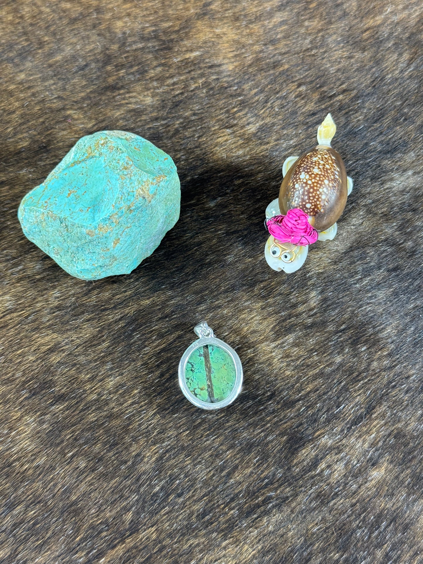 Tibetan Turquoise Pendants