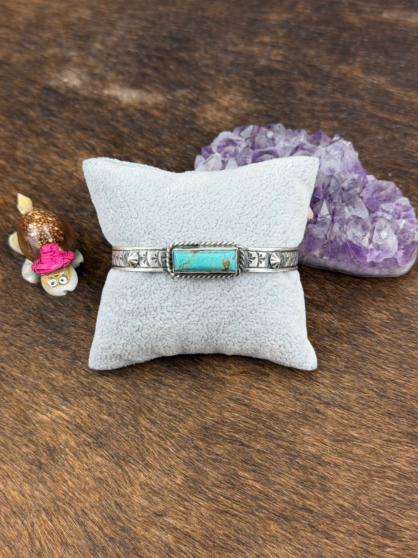#8 Turquoise Bar Bracelet