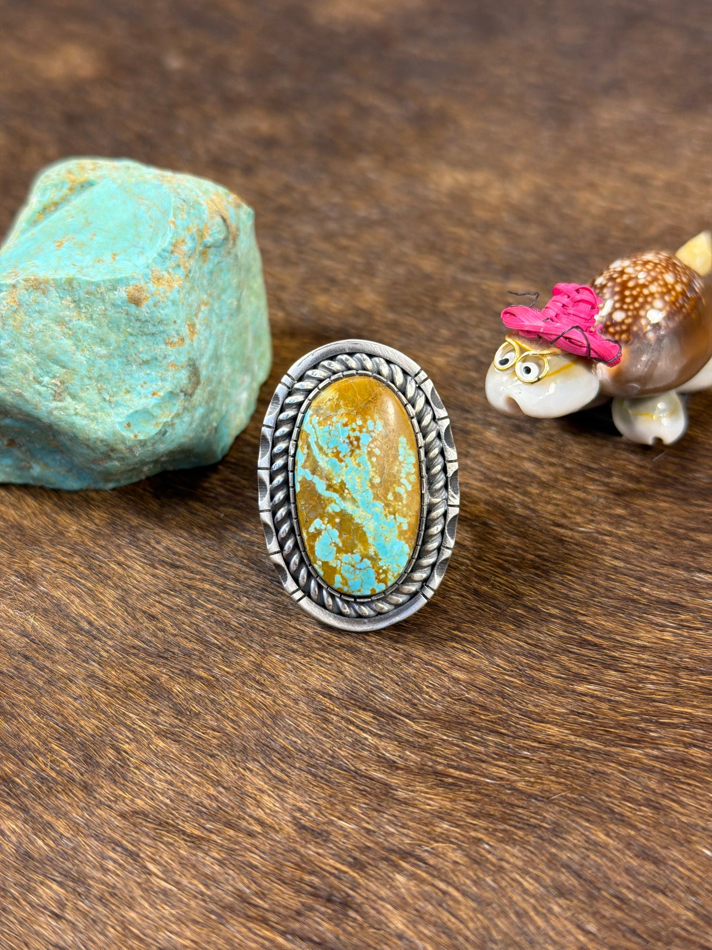 Kingman Turquoise Ring