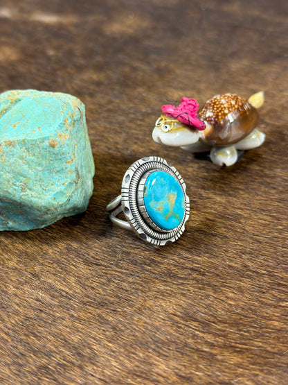 Kingman Turquoise Ring