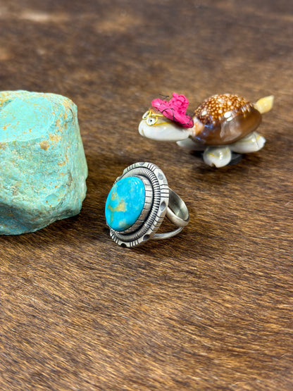 Kingman Turquoise Ring