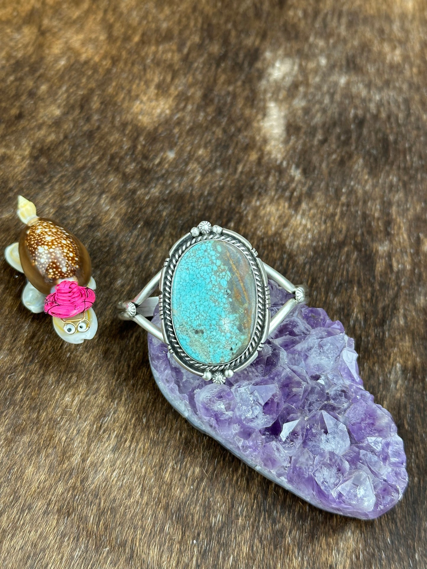 #8 Turquoise single stone bracelet