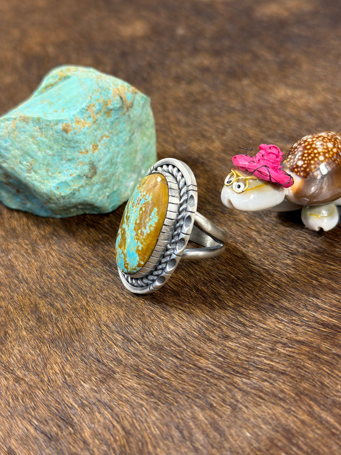 Kingman Turquoise Ring