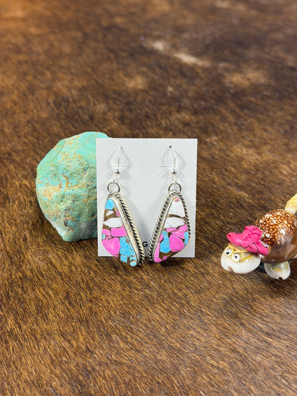 Cotton Candy Dangle Earrings