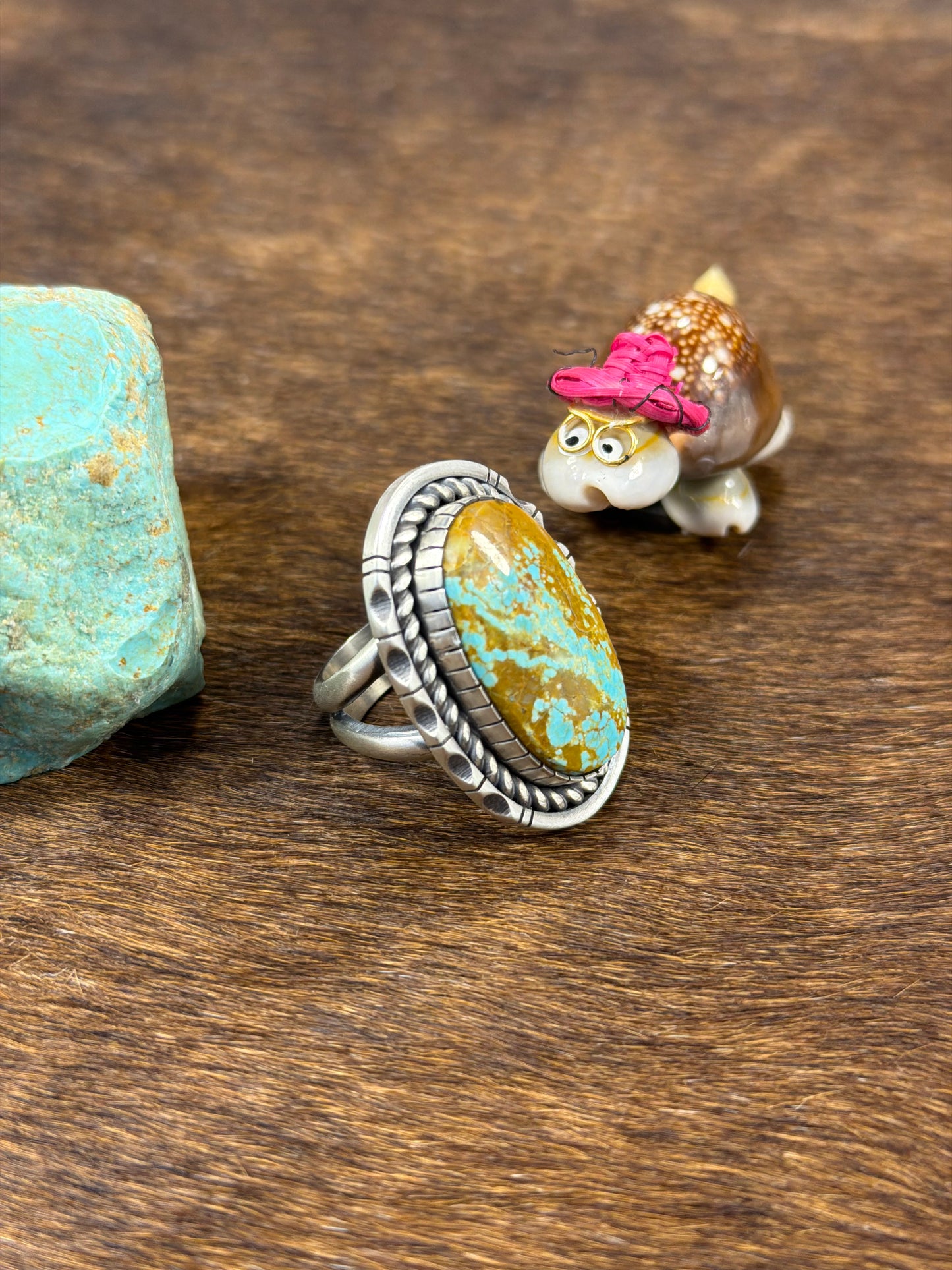 Kingman Turquoise Ring