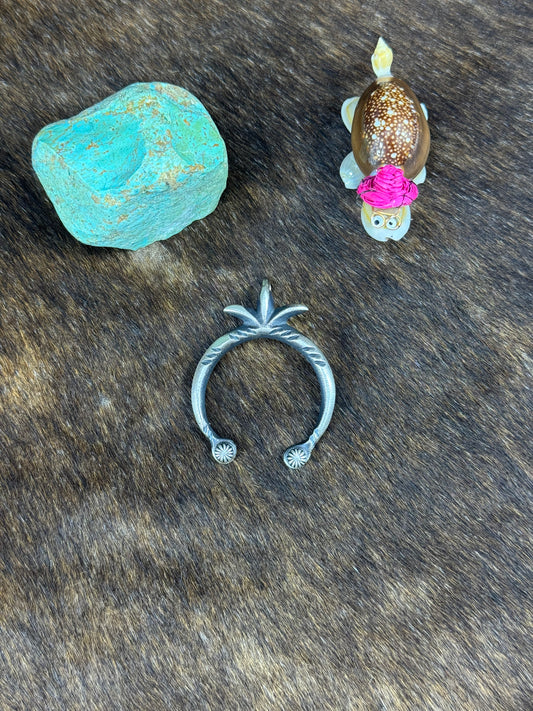 Sterling Silver Naja Pendant