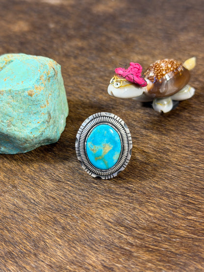 Kingman Turquoise Ring