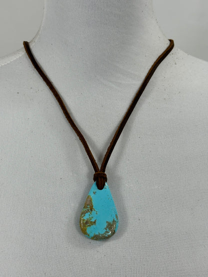 Kingman Leather Necklace