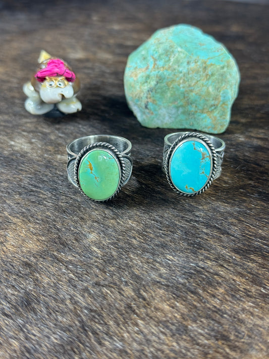 Kingman Oval Stamp Ring