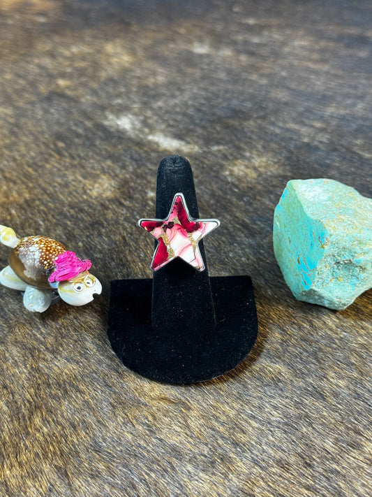 Dalia rose star ring