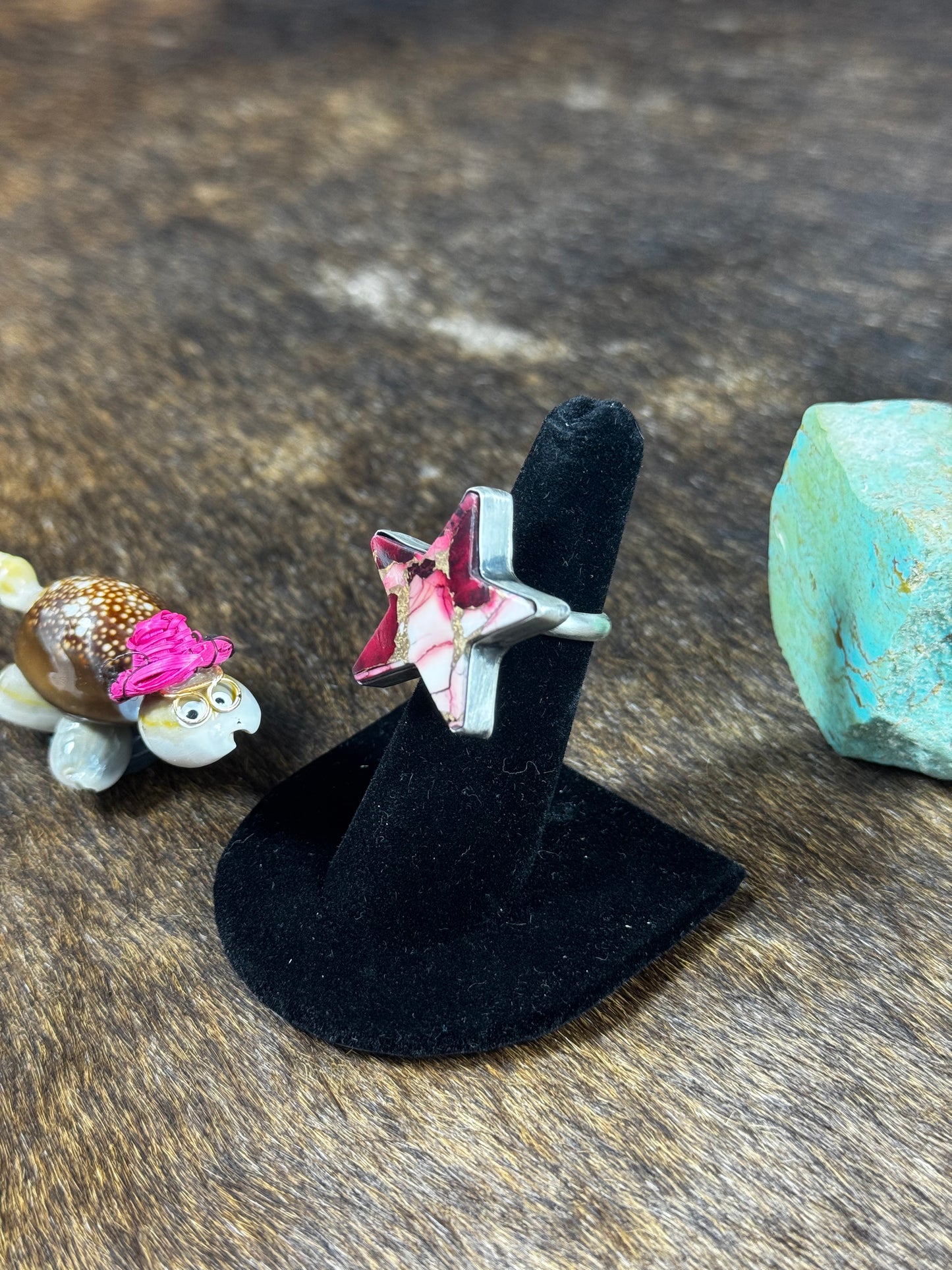 Dalia rose star ring