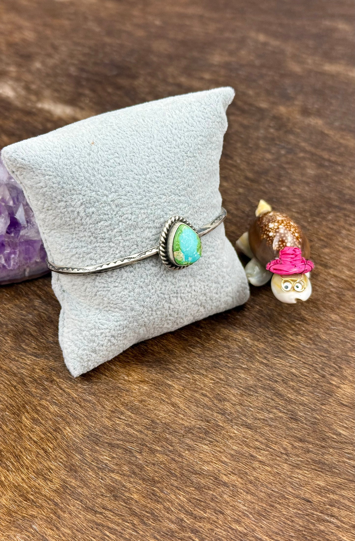 Sonoran Gold Sterling Silver Single Stone Ring