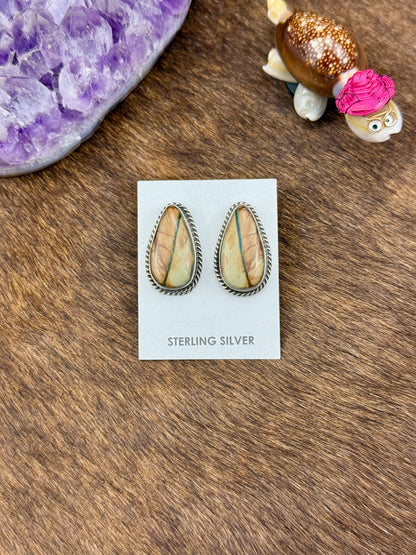 Royston Ribbon Sterling Silver Earrings