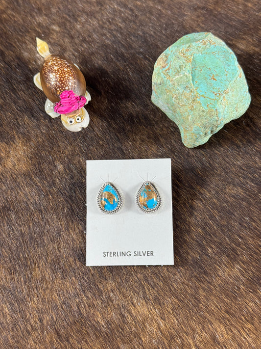 Orange Krush Teardrop Earrings