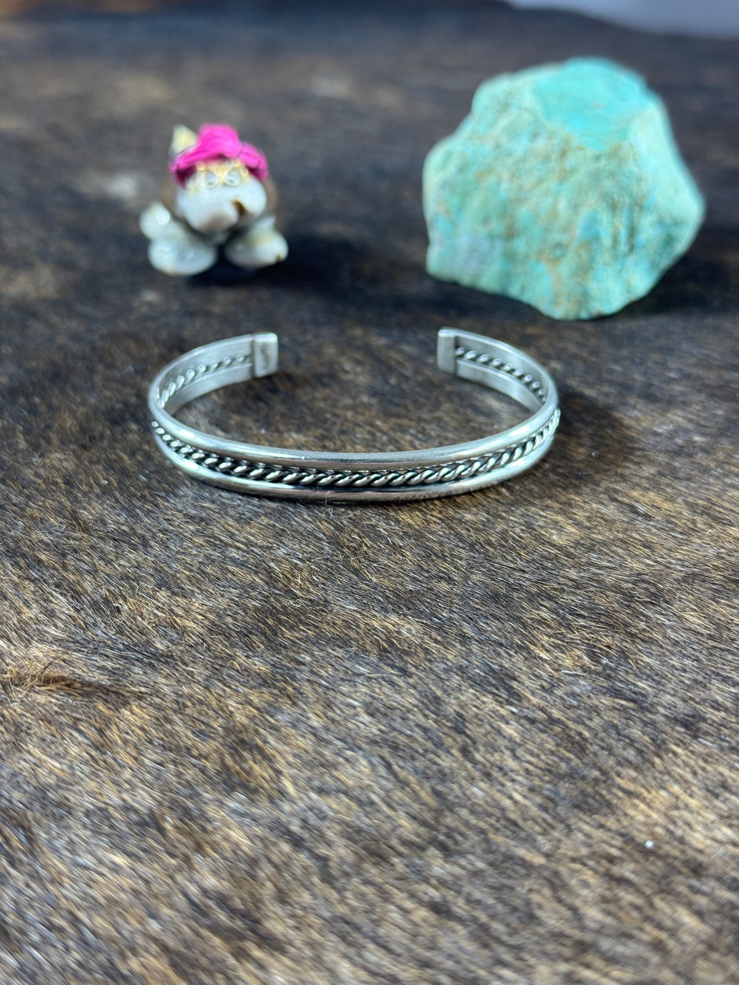 Sterling Silver Rope Bracelet