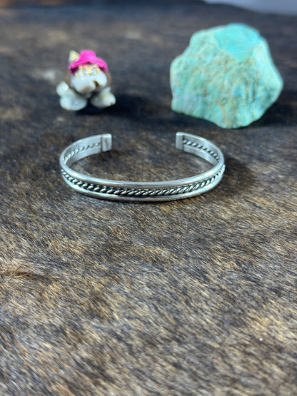 Sterling Silver Rope Bracelet