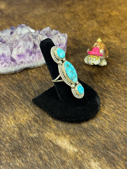 Sonoran Gold 3 stone Angelic Ring