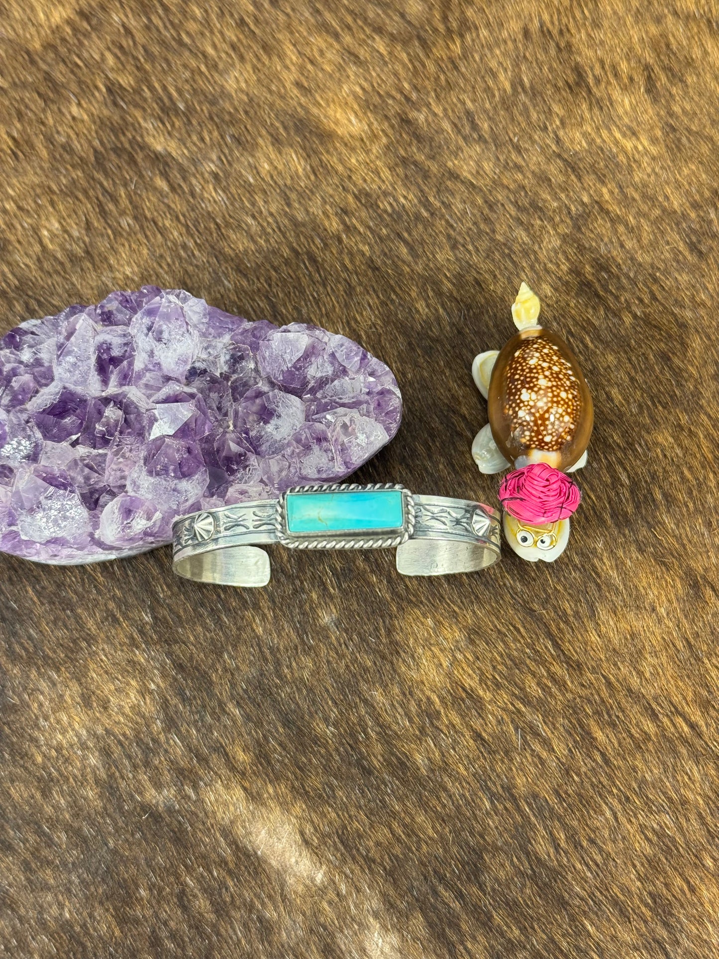 Kingman Turquoise Bar Bracelet