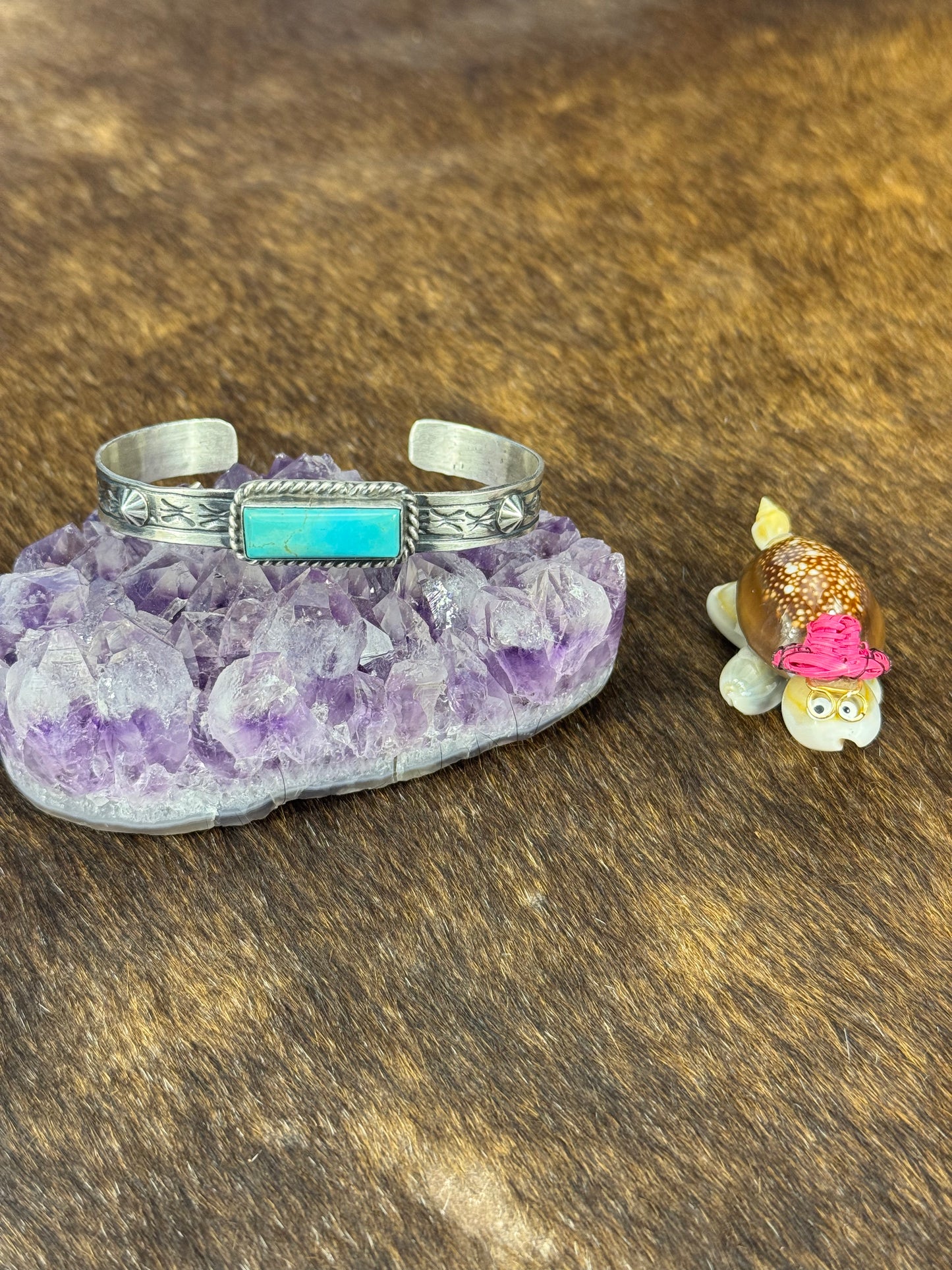 Kingman Turquoise Bar Bracelet
