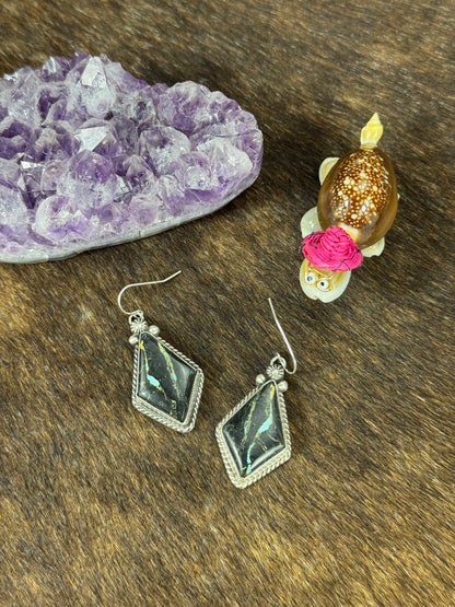 Black Jack Diamond Earring