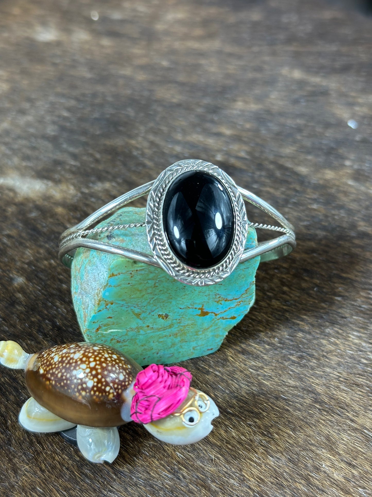 Black Onyx Oval Bracelet