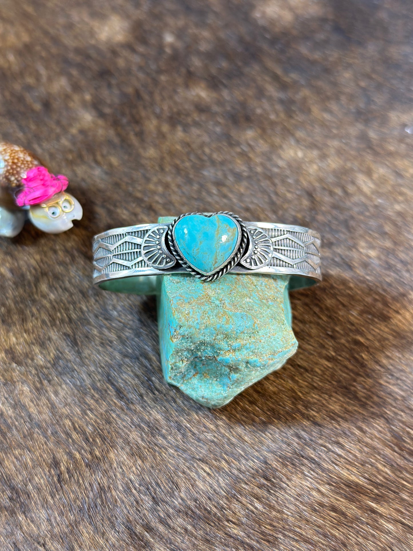 Kingman Heart Bracelet