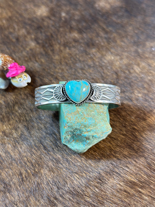 Kingman Heart Bracelet