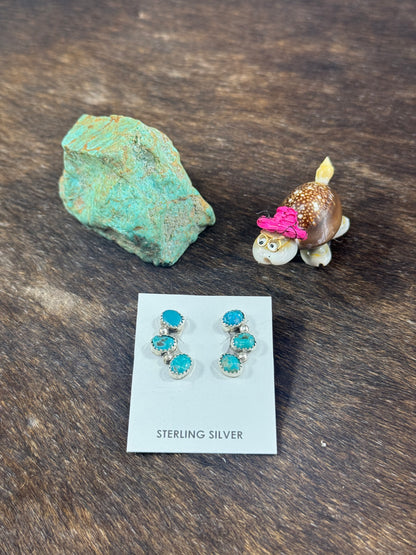 Half Cluster Kingman Earring