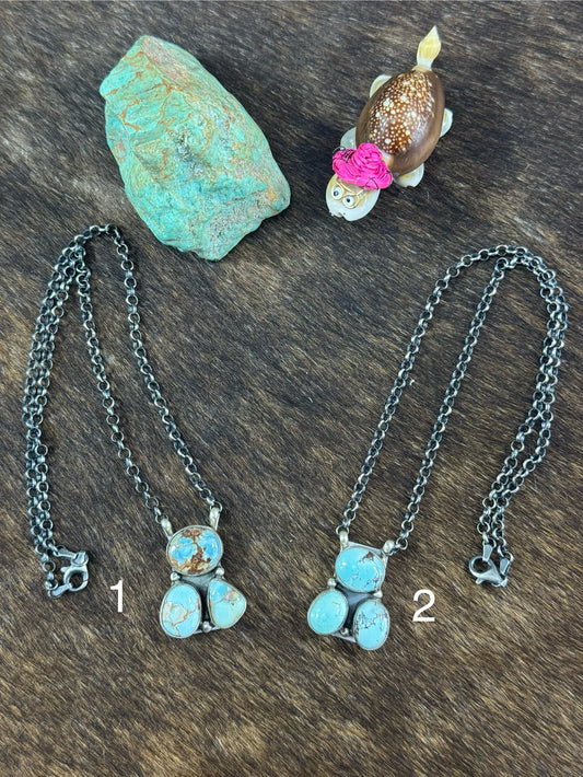 Golden Hills Fixed Pendant Necklace
