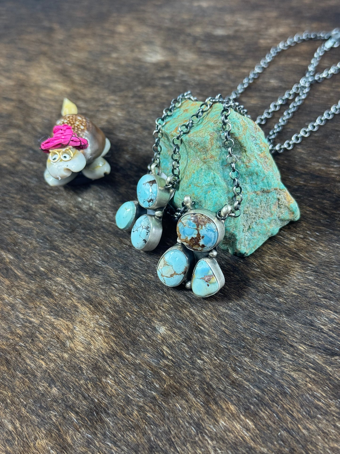 Golden Hills Fixed Pendant Necklace