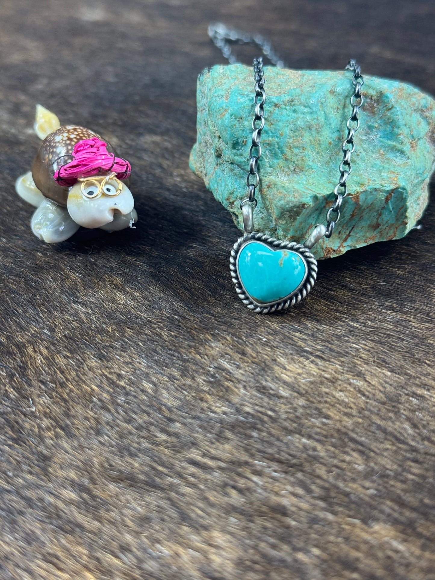 Kingman Heart Necklace