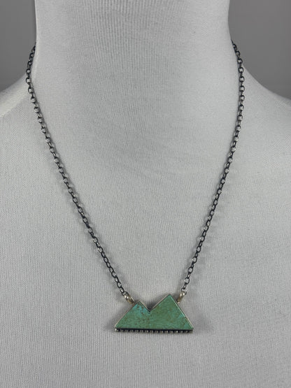 Kingman Mountain Fixed Pendant Necklace