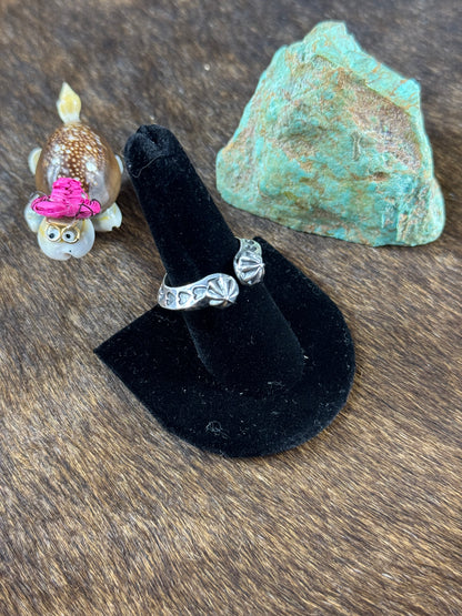 Sunshine and Delayne Reeves Horseshoe Rings