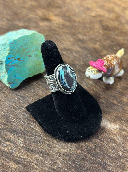 Sunshine Black Jack Ring