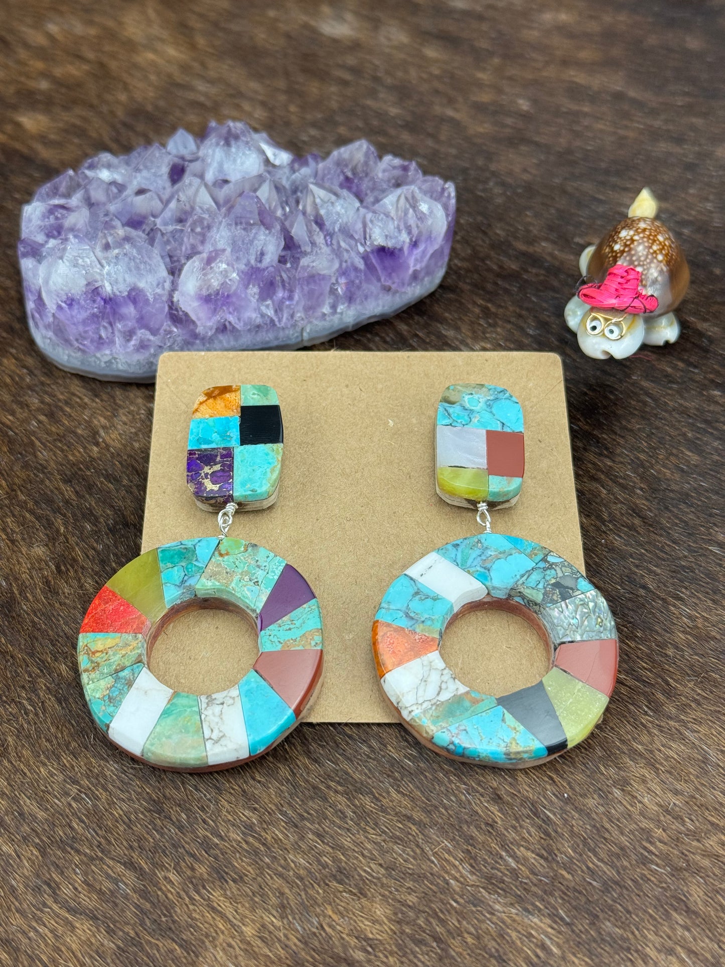 Kingman Turquoise Multicolor Earring