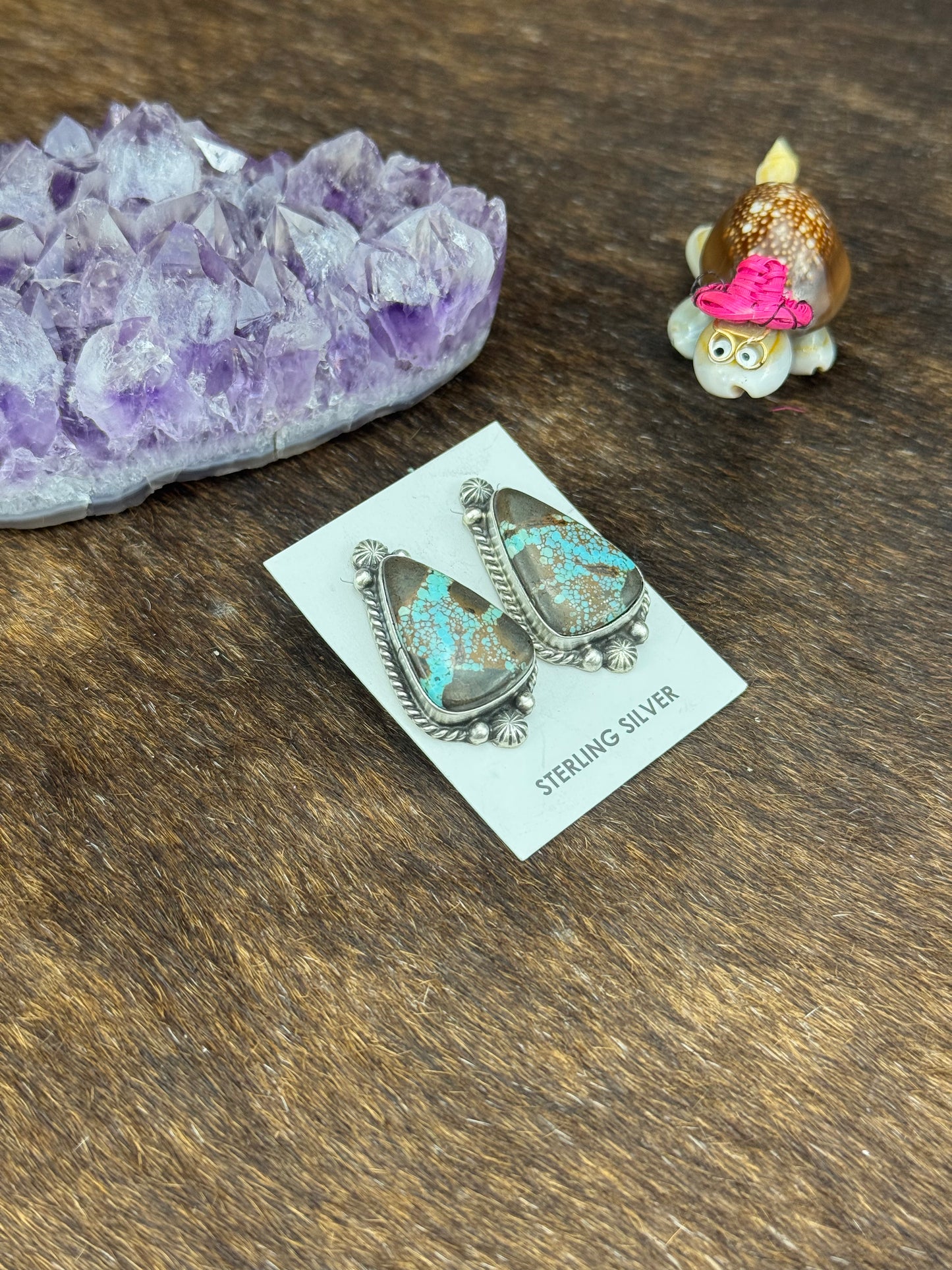 Black Jack Stud Earring